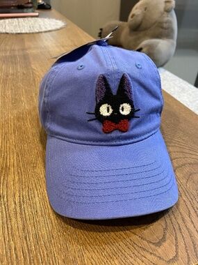 Studio Ghibli Kiki's Delivery Service Jiji Chenille Ball Cap